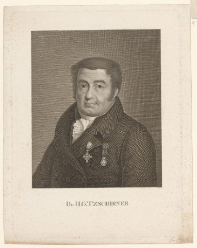 Portrait of Heinrich Gottlieb Tzschirner