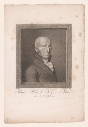 Portrait of Johann Heinrich Jung-Stilling