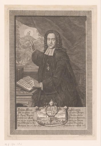 Portrait of Johann Adam Steinmetz