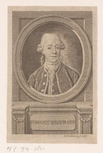 Portrait of Johann Beckmann