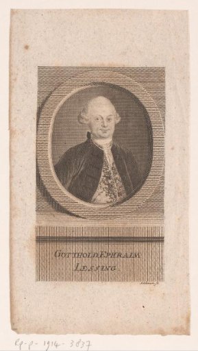 Portrait of Gotthold Ephraim Lessing