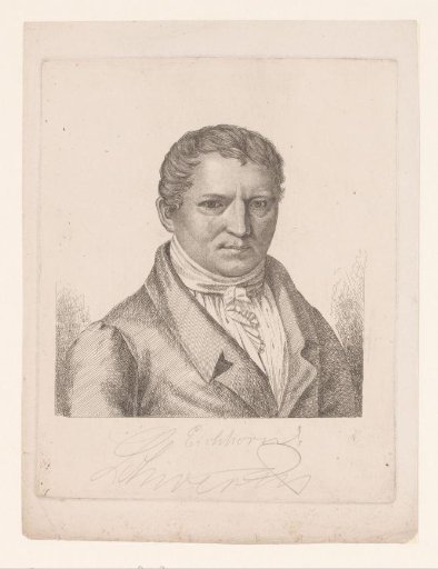 Portrait of Christian Friedrich Eichhorn