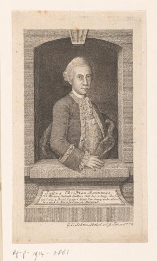 Portrait of Justus Christian Hennings