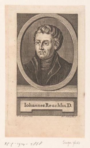 Portrait of Johannes Reuchlin