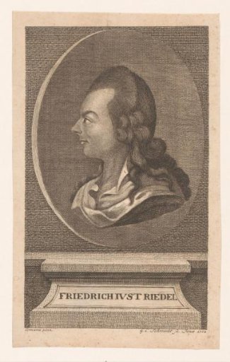 Portrait of Friedrich Justus Riedel