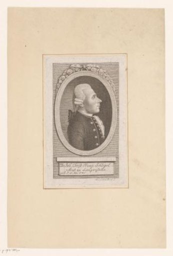 Portrait of Johann Christian Traugott Schlegel