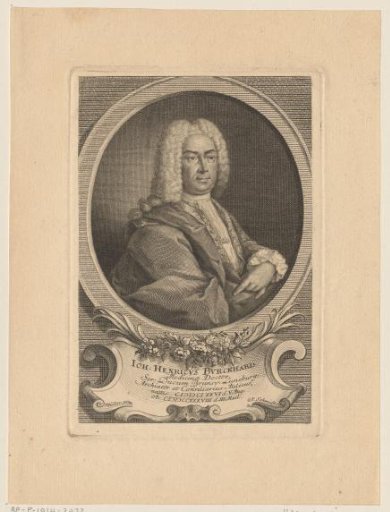 Portrait of Johann Heinrich Burckhard