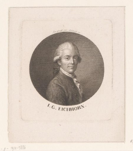 Portrait of Johann Gottfried Eichhorn