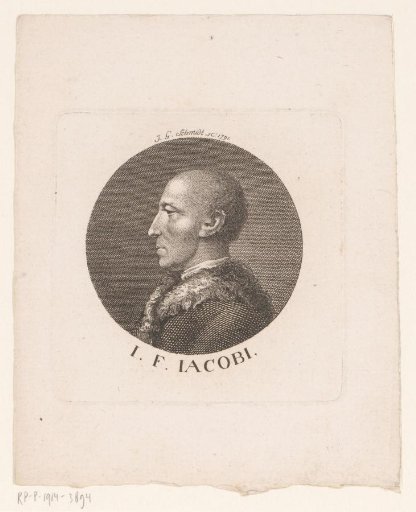 Portrait of Johann Friedrich Jacobi