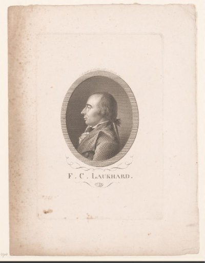 Portrait of Friedrich Christian Laukhard