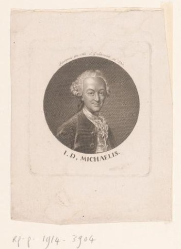 Portrait of Johann David Michaelis