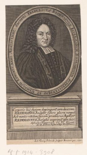 Portrait of Jacob Friedrich Reimmann