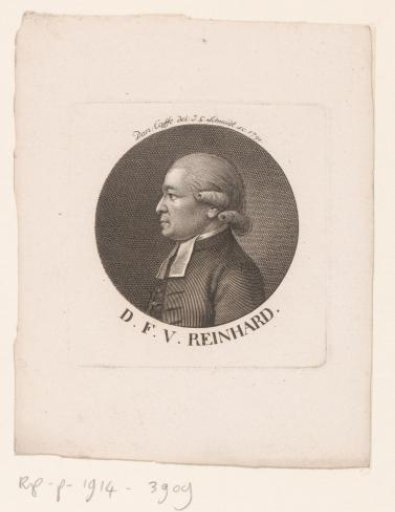 Portrait of Franz Volkmar Reinhard