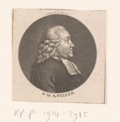 Portrait of Wilhelm Abraham Teller