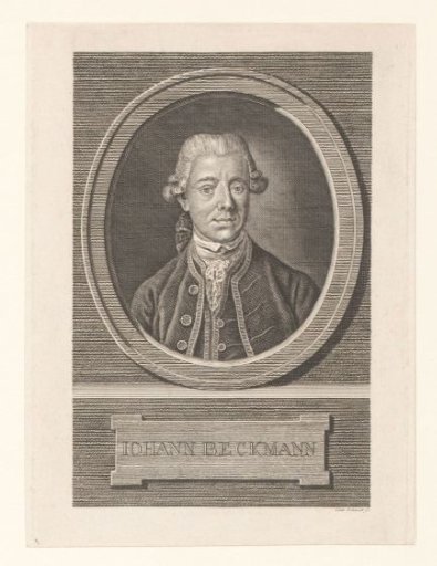 Portrait of Johann Beckmann