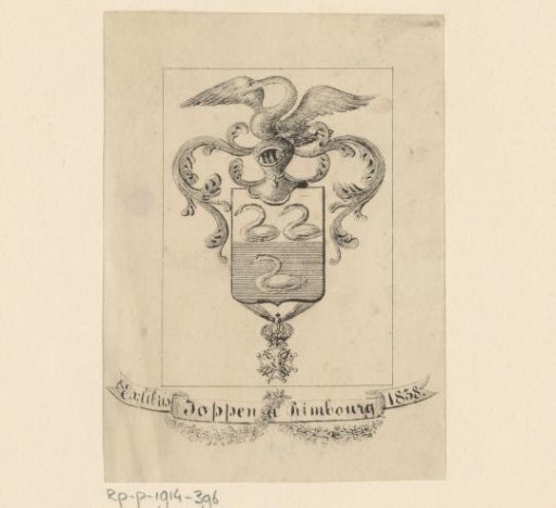 Ex libris of Joppen á Rimbourg