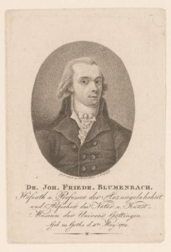 Portrait of Johann Friedrich Blumenbach