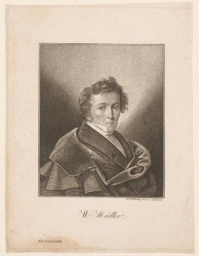 Portrait of Wilhelm Müller