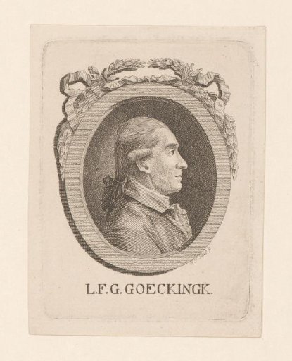 Portrait of Leopold Friedrich Günther Goeckingk