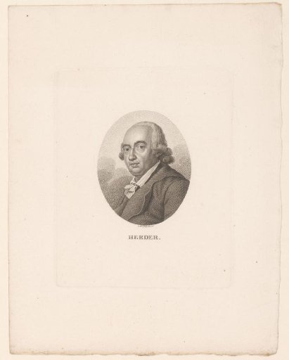 Portrait of Johann Gottfried von Herder
