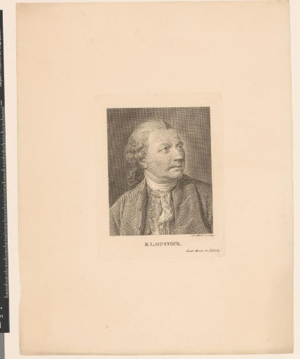 Portrait of Friedrich Gottlieb Klopstock