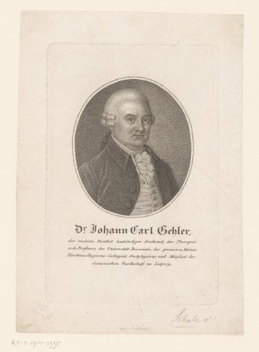 Dr. Johann Carl Gehler