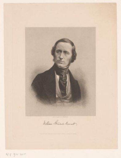 Portrait of William Sterndale Bennett