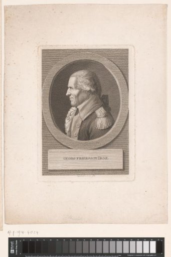Portrait of Georg Friedrich Danz