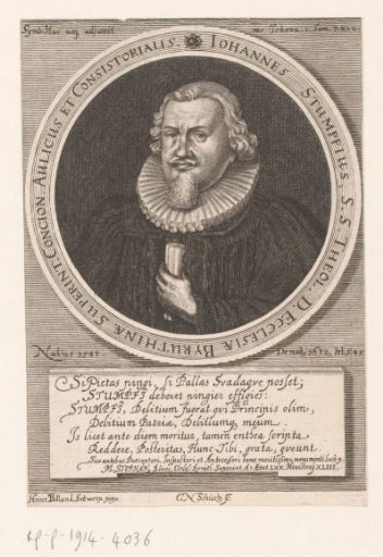 Portrait of Johannes Stumpf