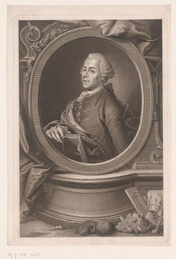 Portrait of Georg Wolfgang Knorr