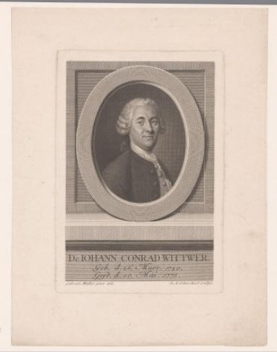 Portrait of Johann Conrad Wittwer