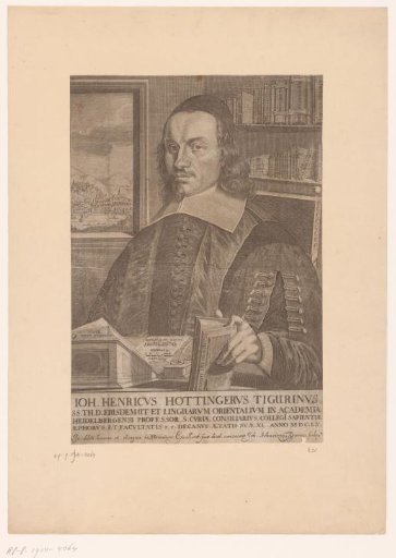 Portrait of Johann Heinrich Hottinger