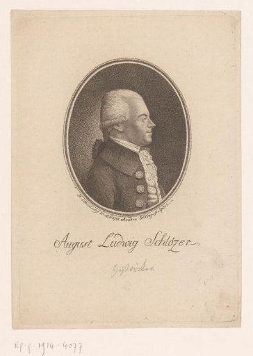 Portrait of August Ludwig von Schlözer