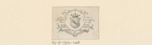 Ex libris of Ysebrant de Lendonck
