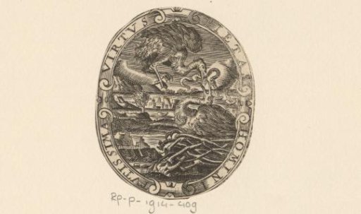 Ex libris of Jean Baptiste Verdussen
