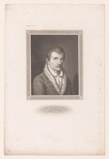 Portrait of Johann Gottfried Seume