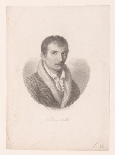 Portrait of Johann Gottfried Seume