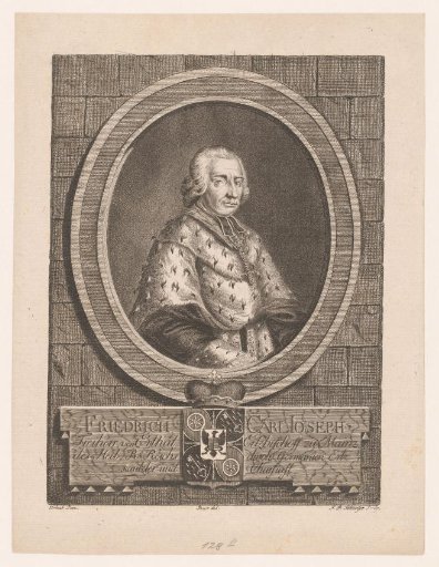Portrait of Friedrich Karl Joseph, Reichsfreiherr von Erthal