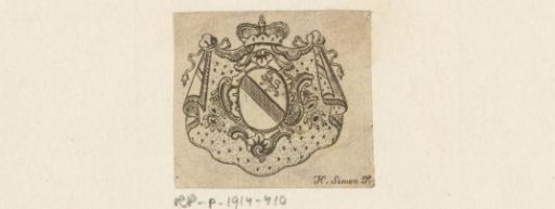 Ex libris of De Chasteler de Moulbaix