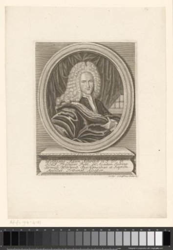 Portrait of Wolfgang Adam Schöpff