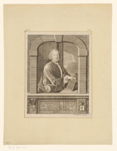 Portrait of Abraham Vater