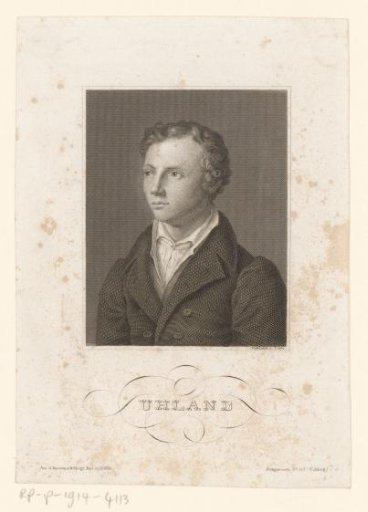 Portrait of Ludwig Uhland