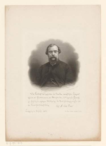 Portrait of Carl Ernst Bock