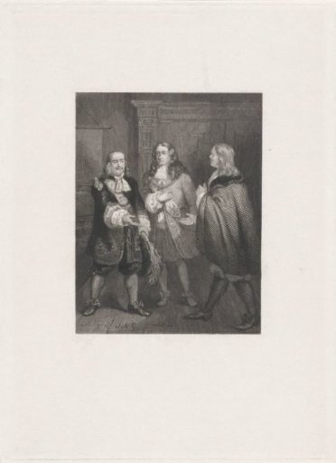 Three Men in Seventeenth-Century Dress