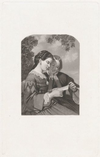 Two Women with a Letter
