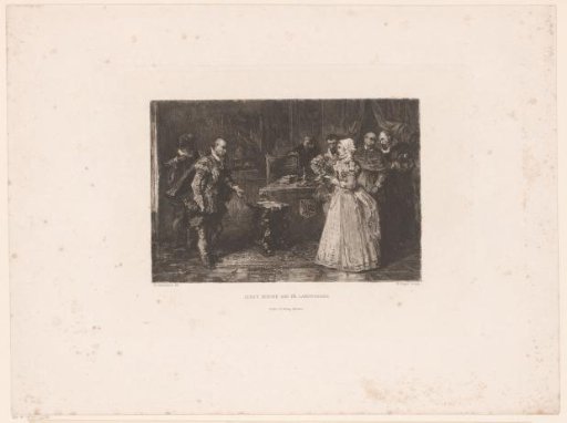 Alva Visits the Regent Margaret of Parma, 1567