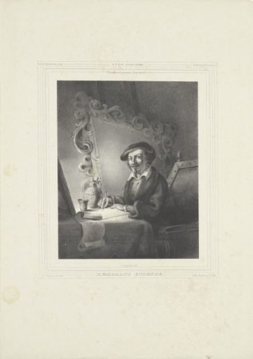 Rembrandt at the Etching Press