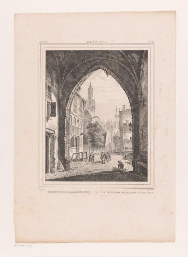 Dutch town view