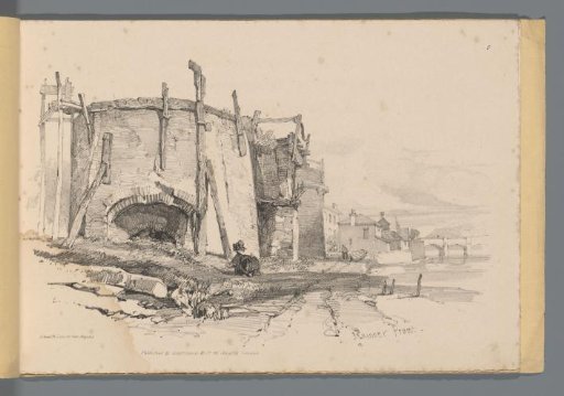 Landscape with Buildings on the Water