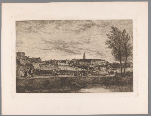 View of the Kipdorp Gate in Antwerp